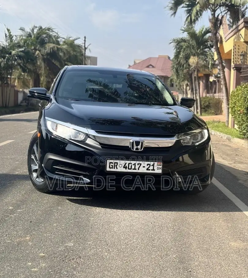 Honda Civic Sport 4dr Hatchback (1.5L 4cyl) 2017 Black