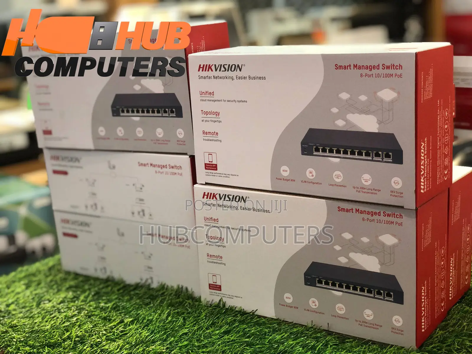 Hikvision DS-3E1310P-EI/M 8 Port PoE Fast Ethernet Smart Manage Switch