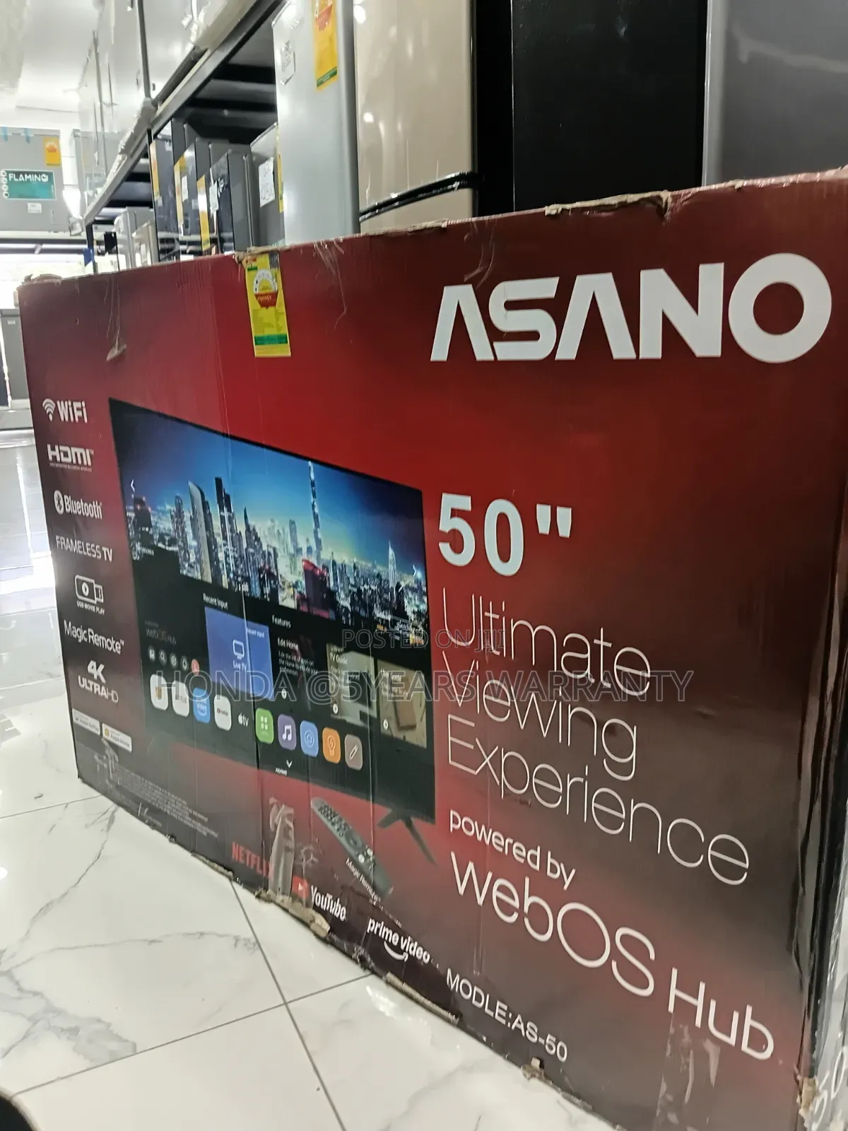 Asano Smart TV - Auto Channel Search + Smart