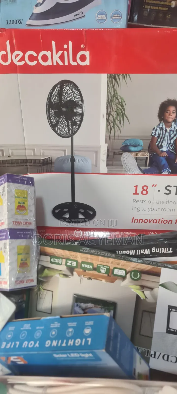 Decakila Standing Fan