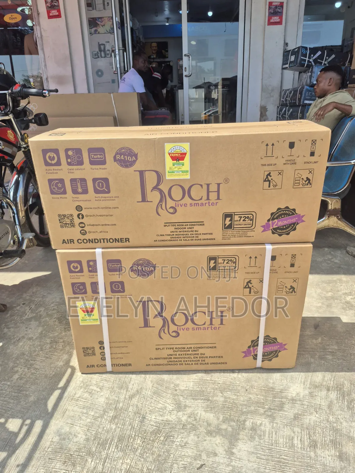 Roch AC 1.5hp R410S Brand New Available for Sale