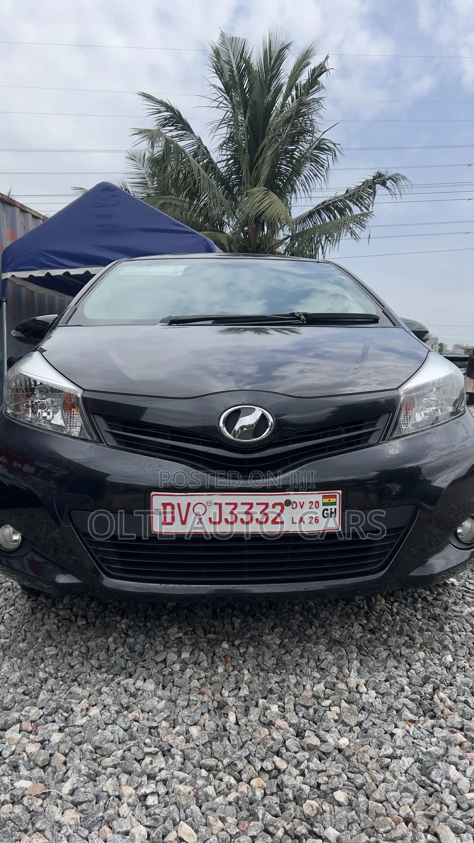Toyota Vitz 1.3 FWD 3dr 2013 Black