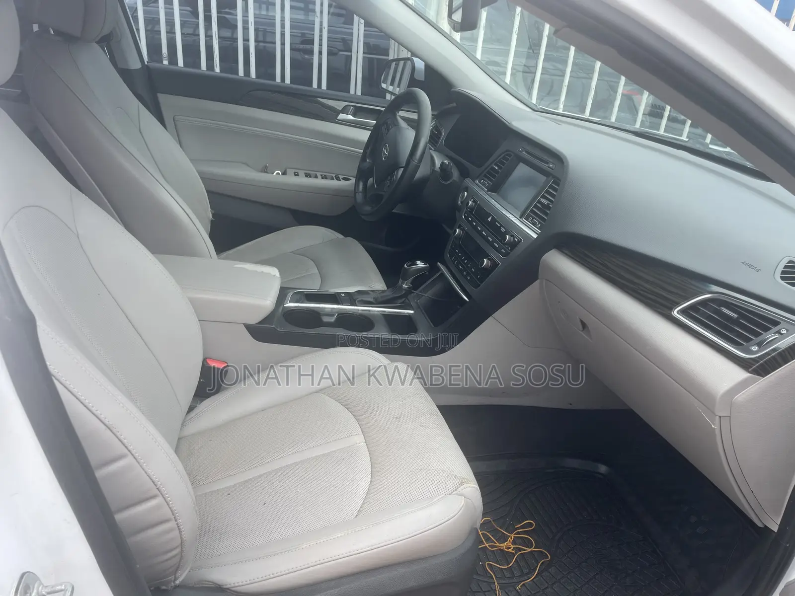 Hyundai Sonata Limited Sedan FWD (2.4L 4cyl 6A) 2017 White