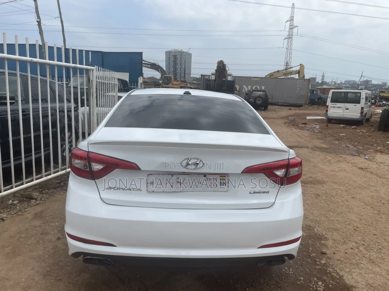 Hyundai Sonata Limited Sedan FWD (2.4L 4cyl 6A) 2017 White