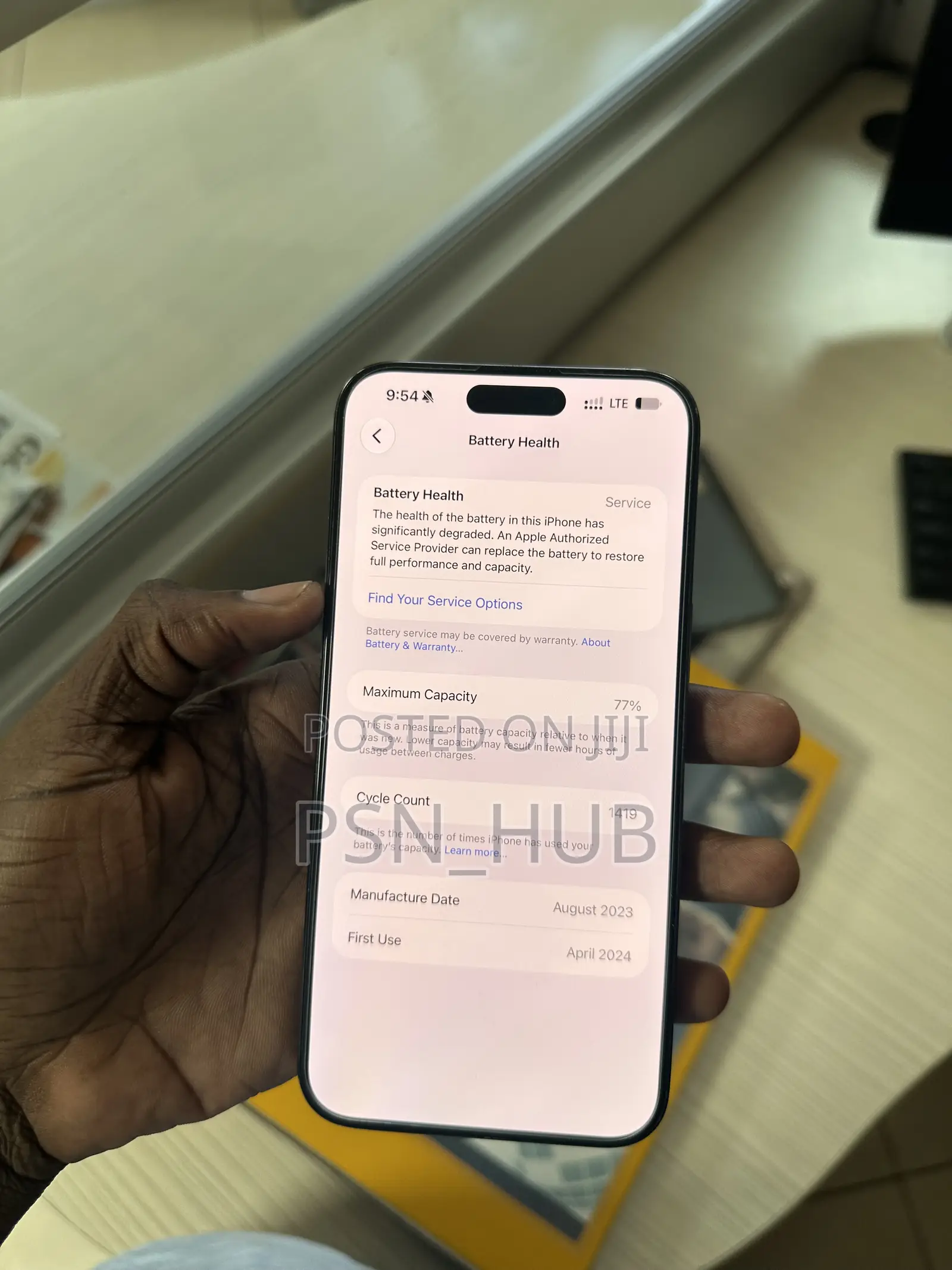 Apple iPhone 15 Pro Max 256 GB Black