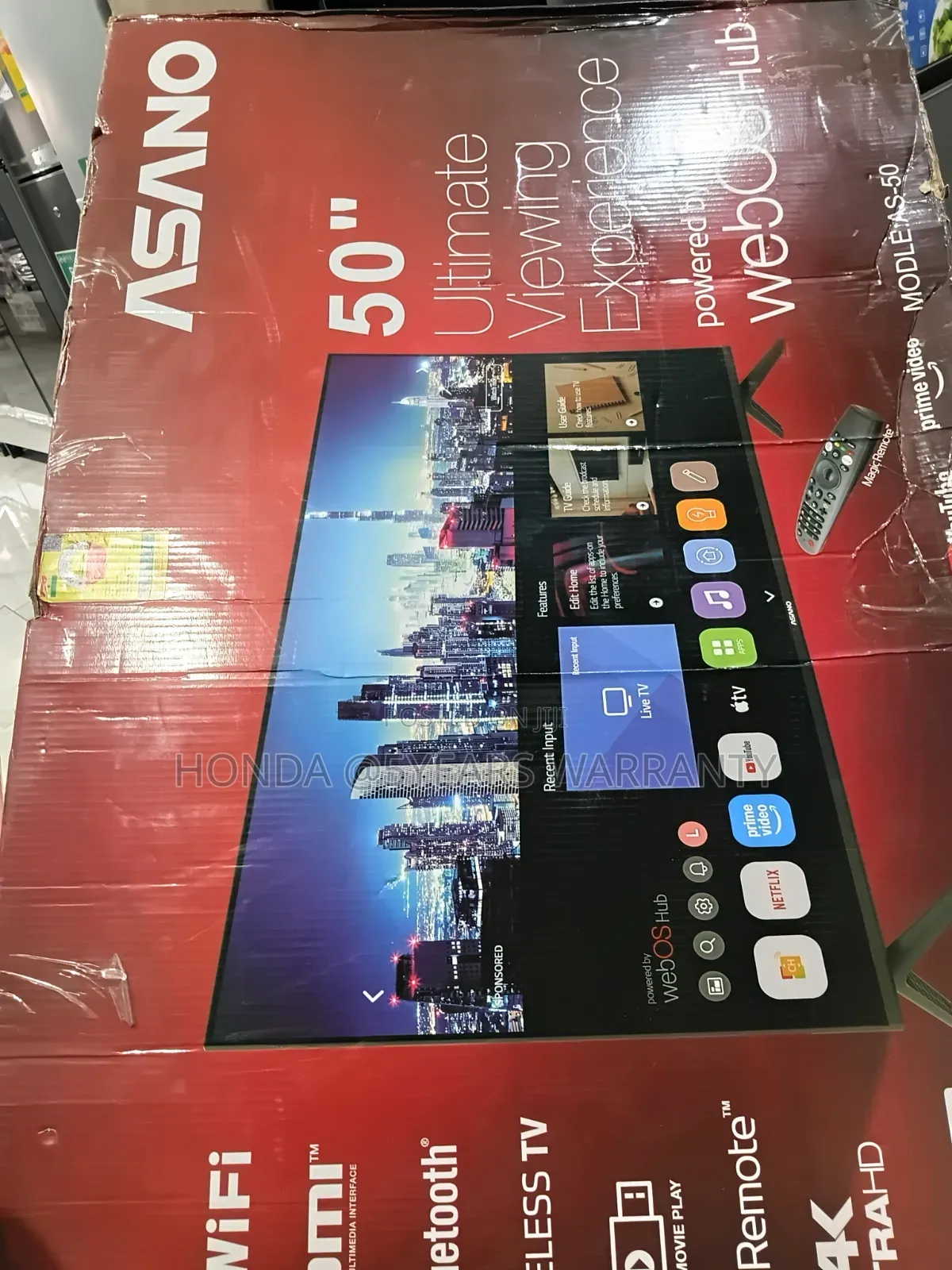 Asano Smart TV - Wifi + Miracast - Connect Your Phone!