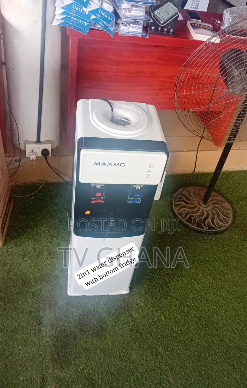 Maxmo 2-in-1 Water Dispenser & Fridge – Convenient 2in1