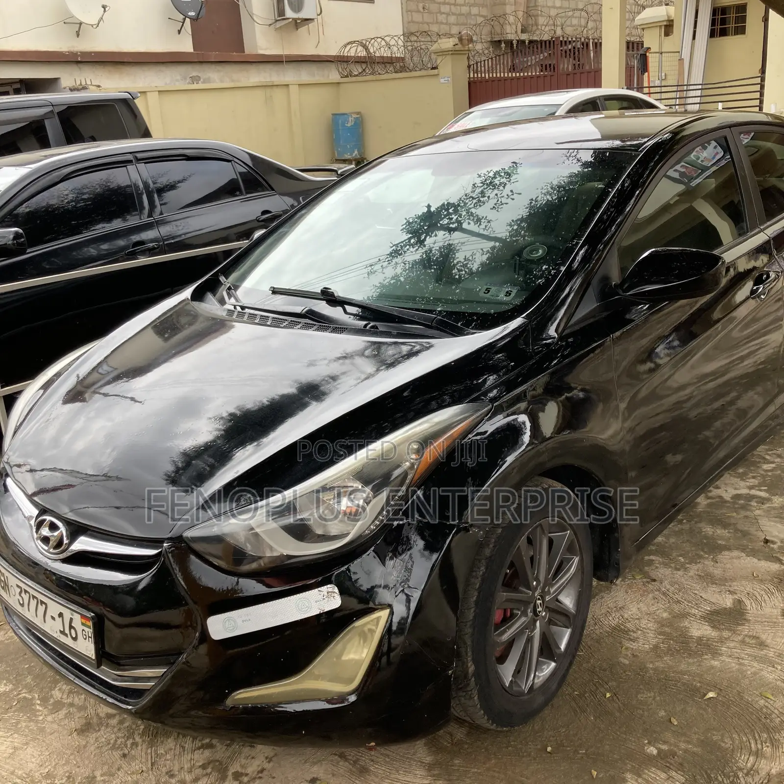 Hyundai Elantra 2013 Black