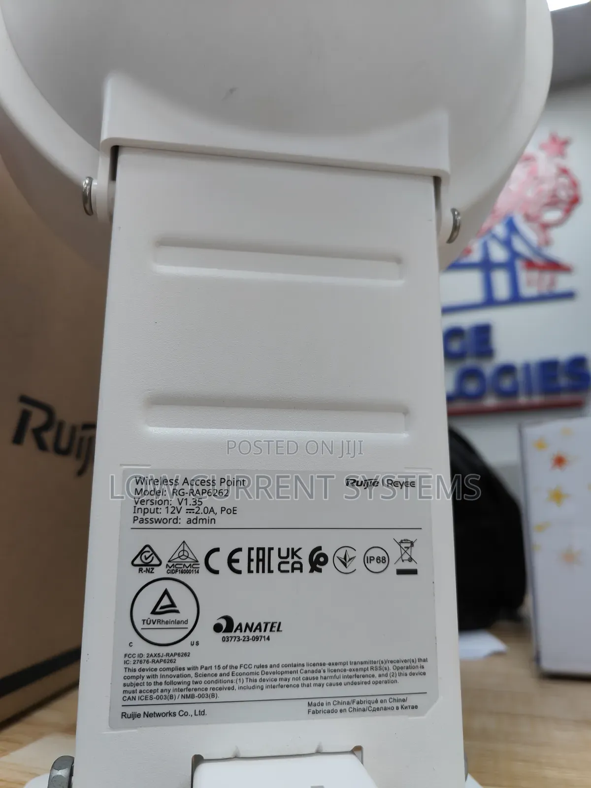 Ruijie Outdoor AP Omnidirectional 500users Hotspot Business Ap Rap6262