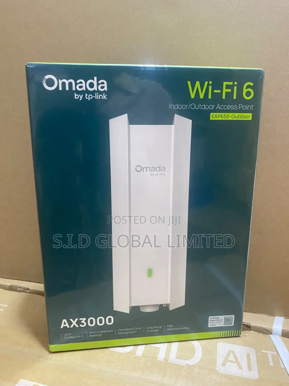 TP-Link EAP650-OUTDOOR AX3000 WiFi6 Dual Band Outdoor Access Point