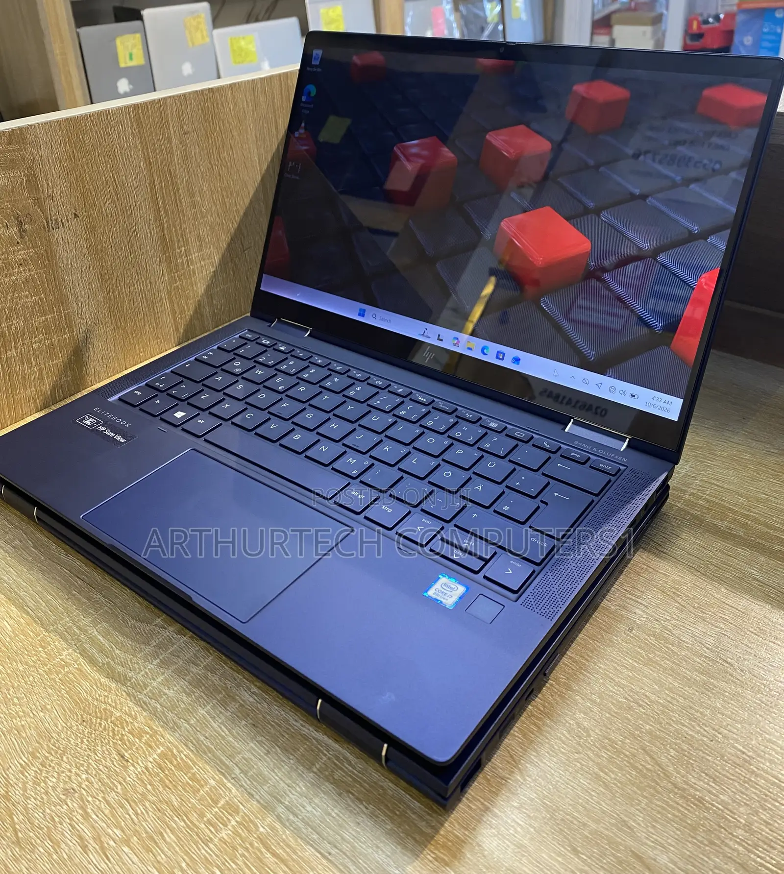 Laptop HP Elite Dragonfly x360 8th Gen 16GB Intel Core i7 SSD 512GB
