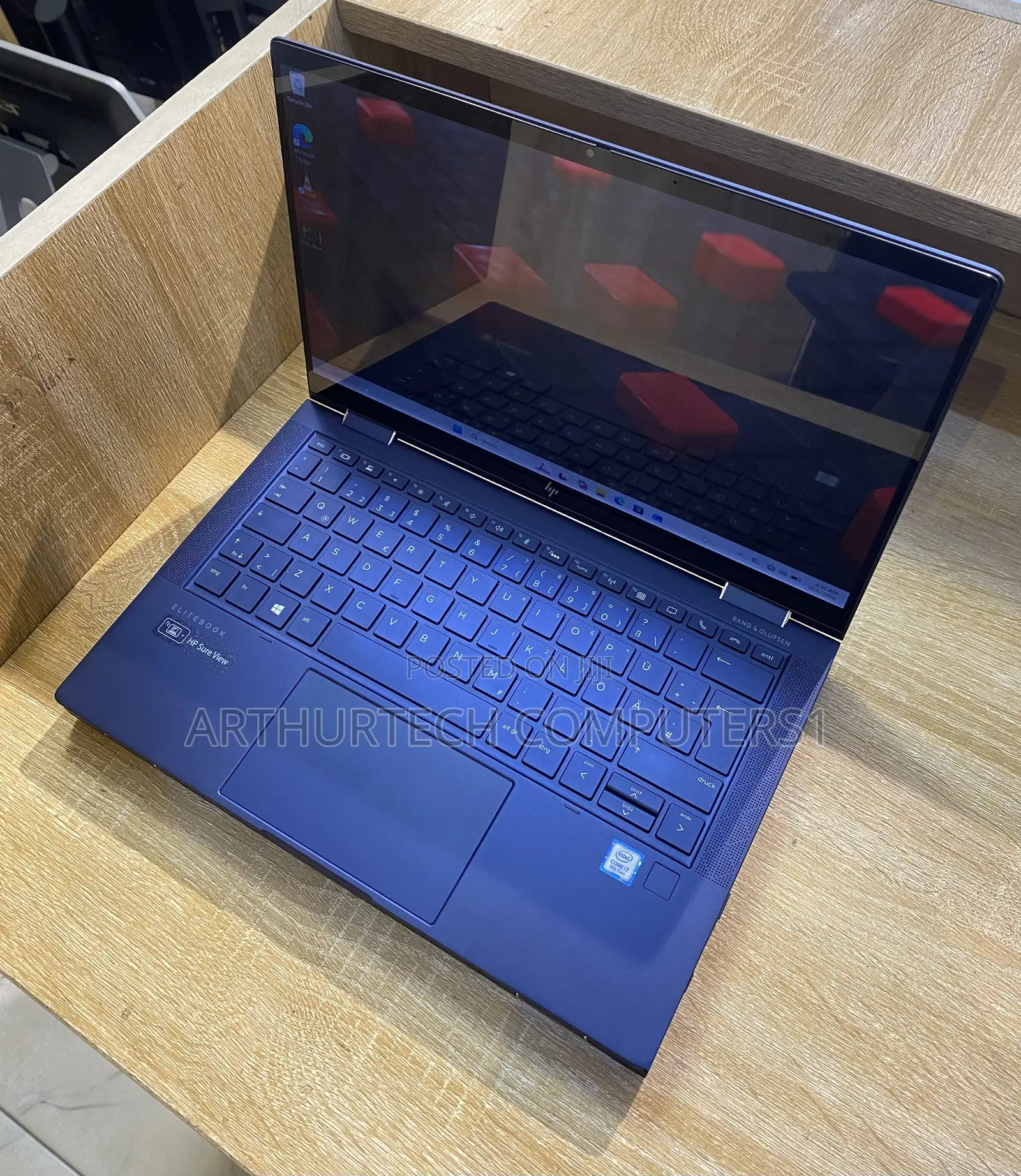 Laptop HP Elite Dragonfly x360 8th Gen 16GB Intel Core i5 SSD 256GB