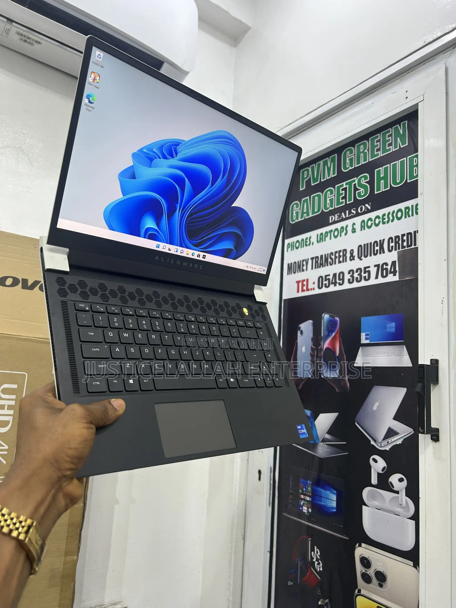 Laptop Alienware X15 R1 16GB Intel Core i7 SSD 512GB