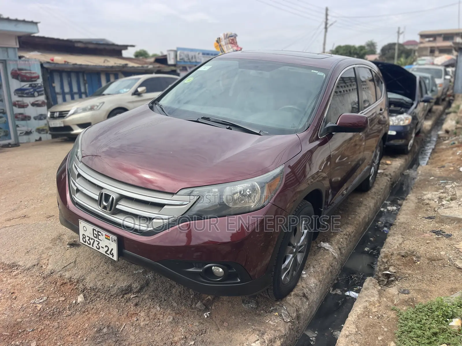 Honda CR-V EX 4dr SUV AWD (2.4L 4cyl 5A) 2012 Brown