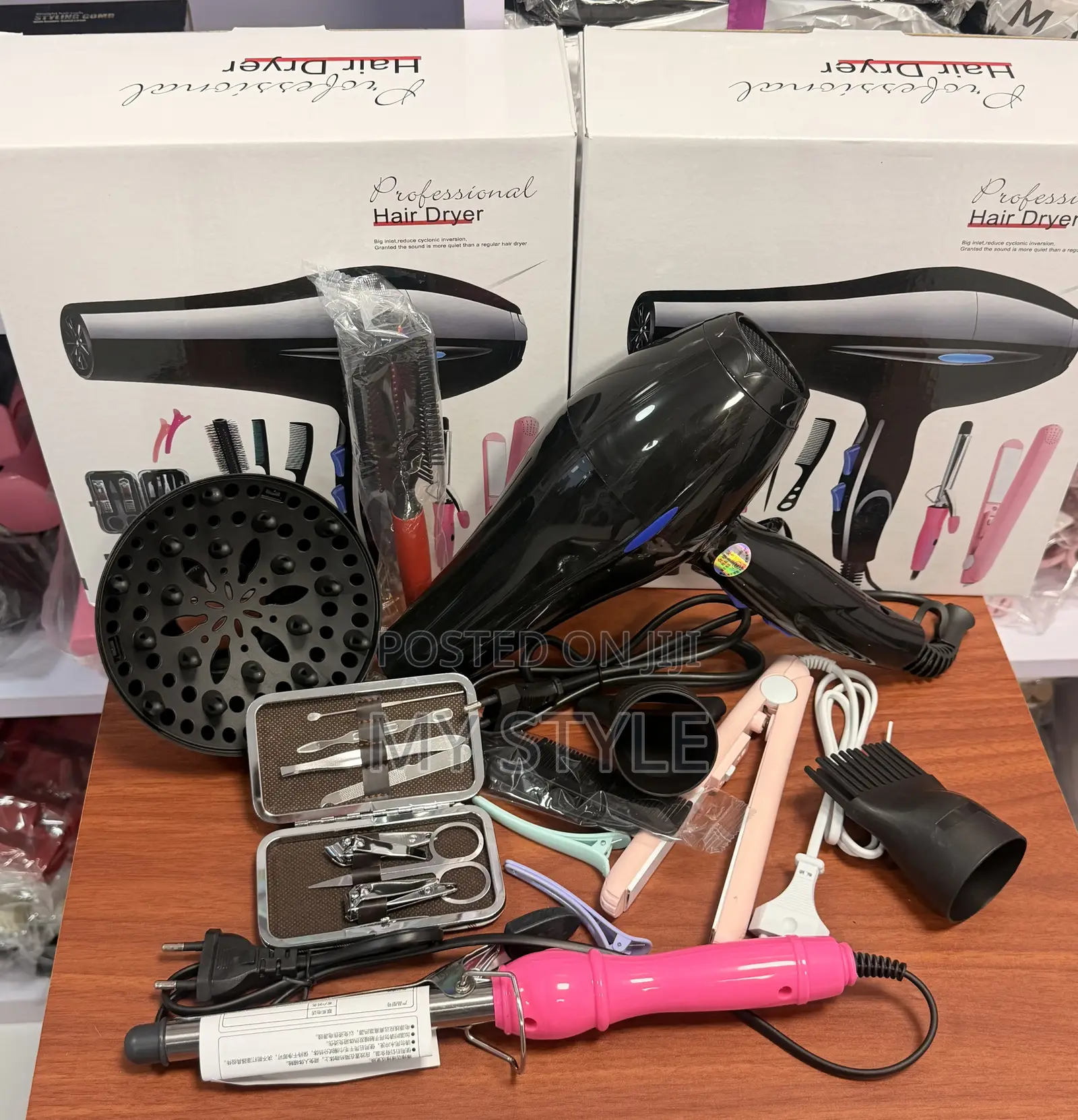Professional Hair Dryer 12in1 Set