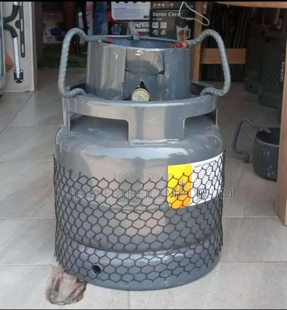 Cylinder With Burner