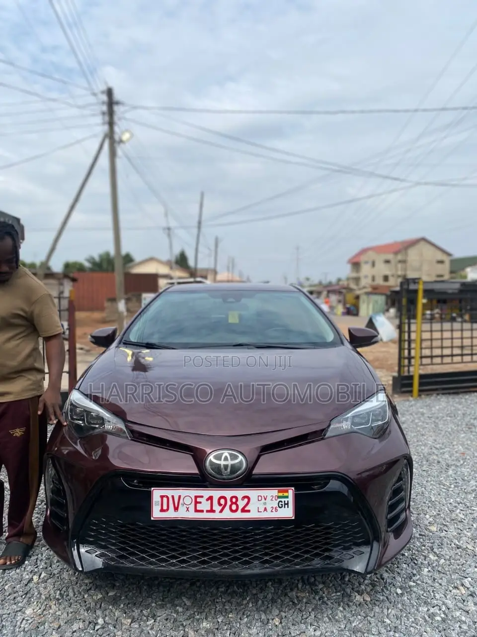Toyota Corolla SE 4dr Sedan (1.8L 4cyl Manual) 2017 Burgundy