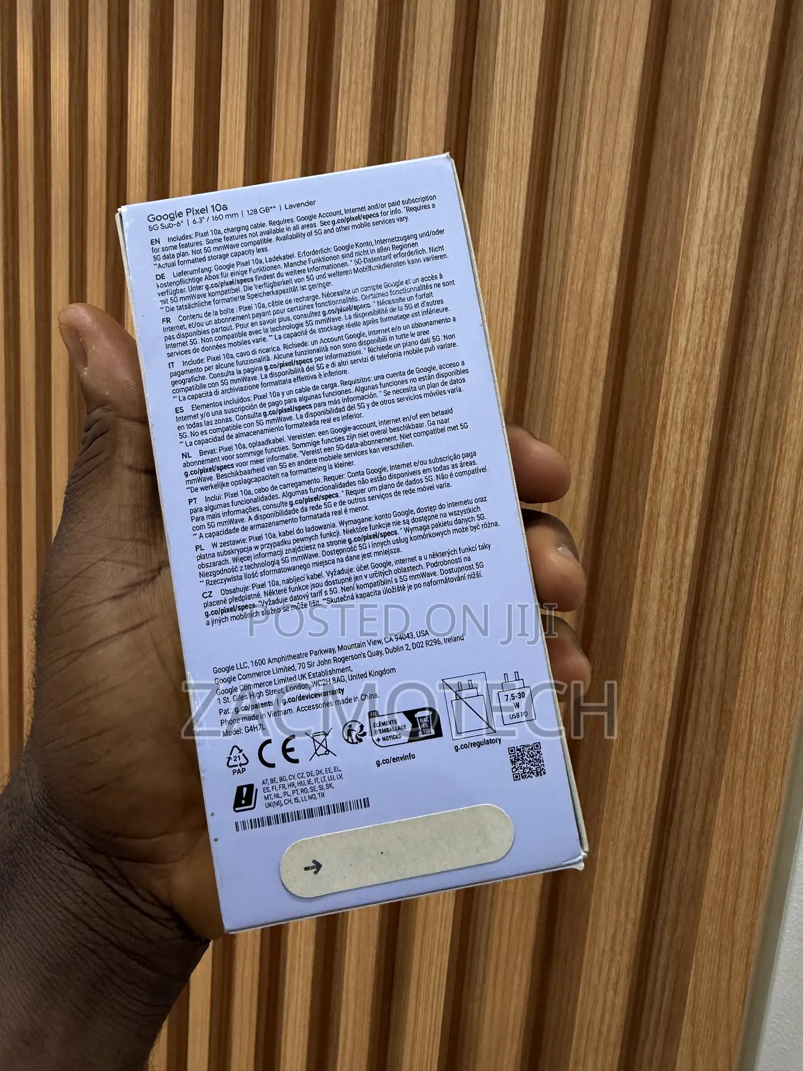 New Google Pixel 10a 128 GB Blue