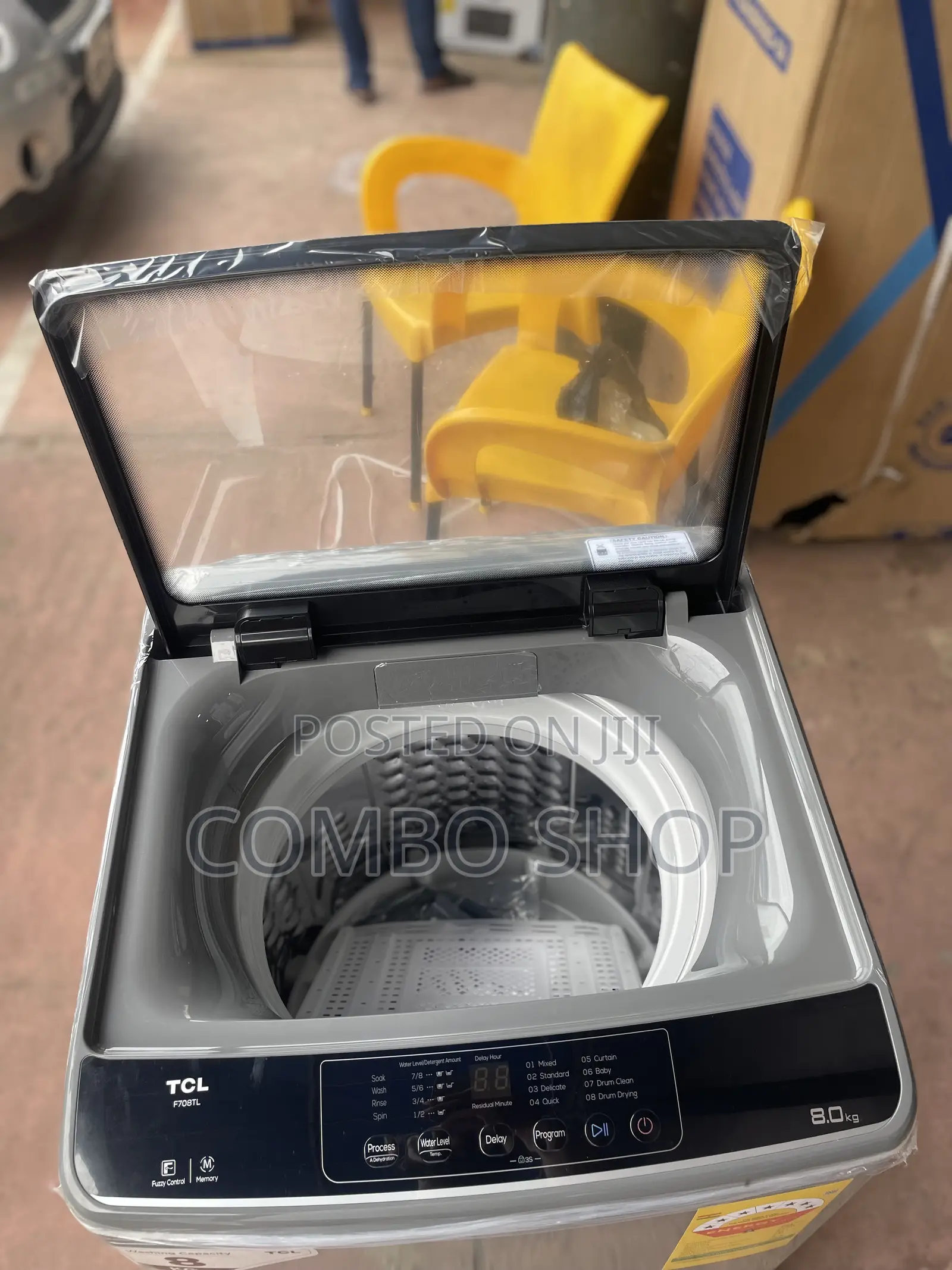 TCL Top Load 8kg Washing Machine