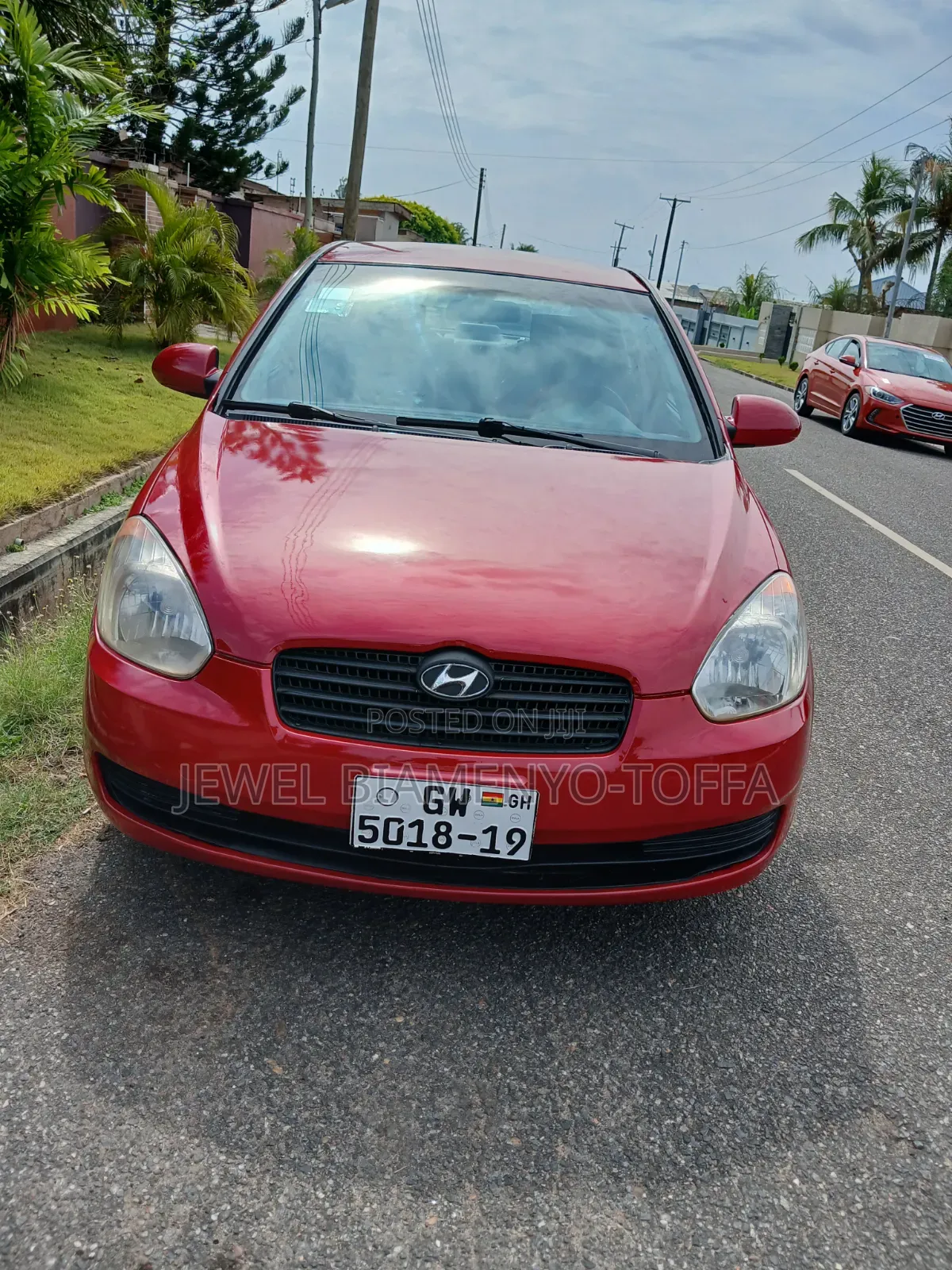 Hyundai Accent 1.6 2008 Red