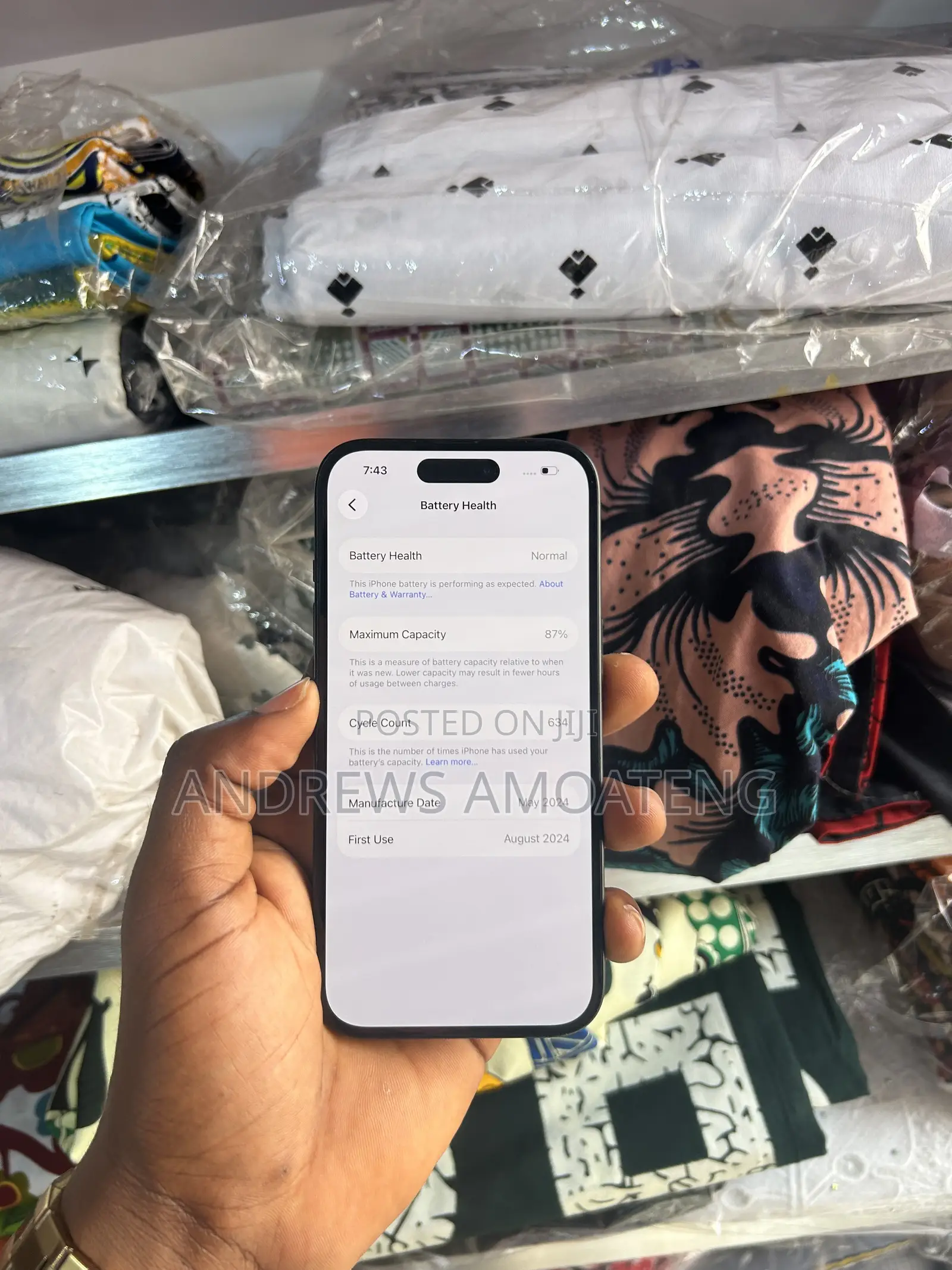 Apple iPhone 15 128 GB Black