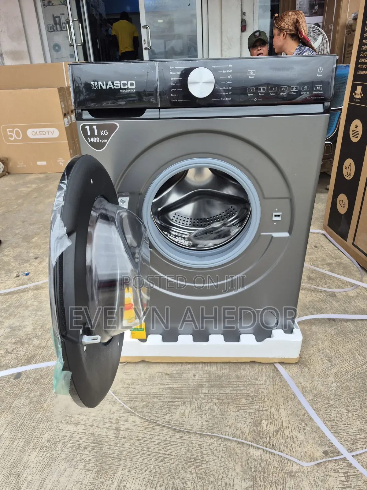Midea Inverter Motor Washing Machine Front Load Full Automatic Availab