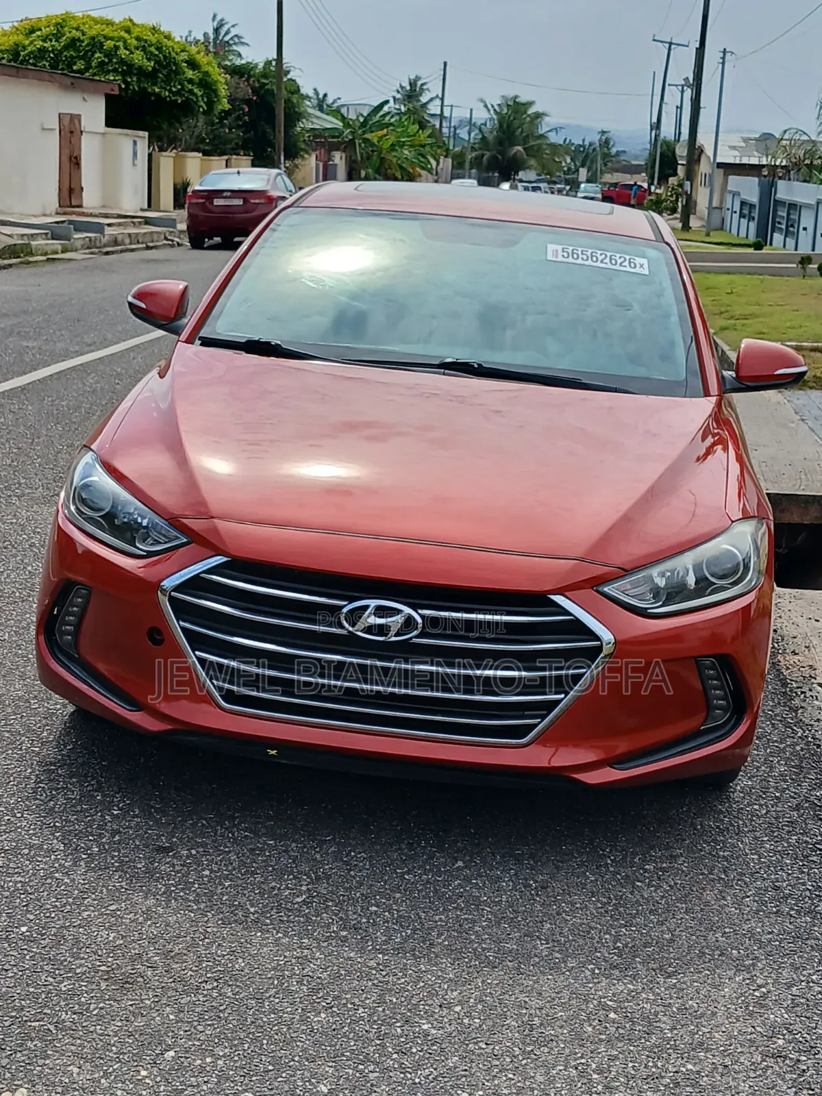 Hyundai Elantra ECO Sedan FWD (1.4L 4cyl 7A) 2017 Orange