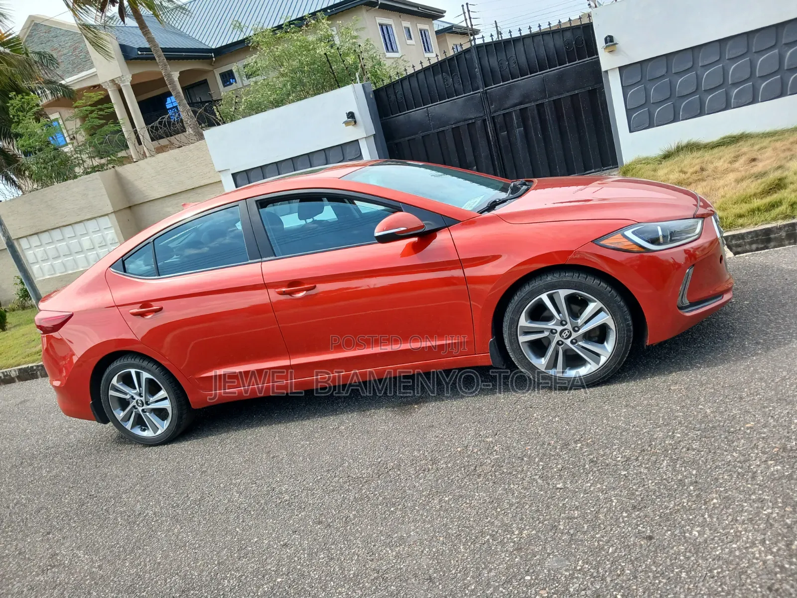 Hyundai Elantra ECO Sedan FWD (1.4L 4cyl 7A) 2017 Orange