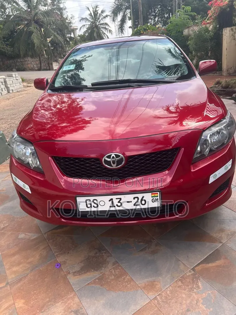 Toyota Corolla 2010 Red