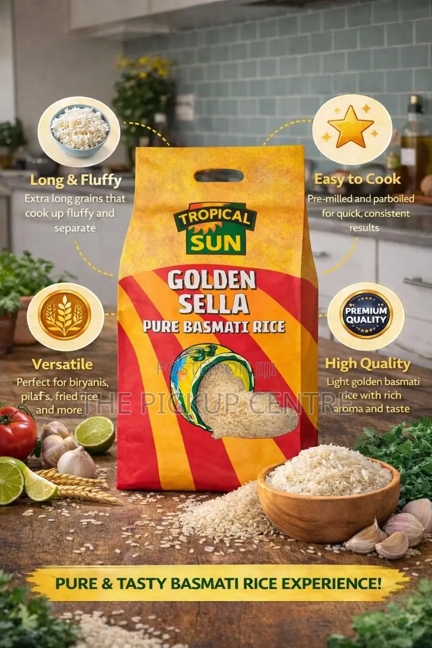 Tropical Sun Golden Sella Basmati Rice 5kg
