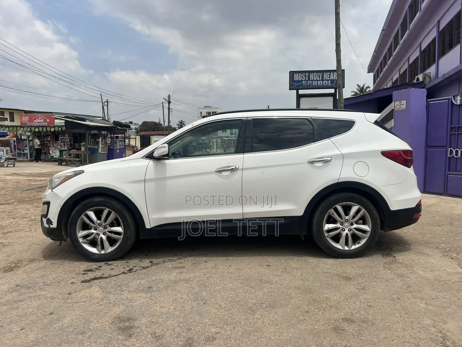 Hyundai Santa Fe 2013 White
