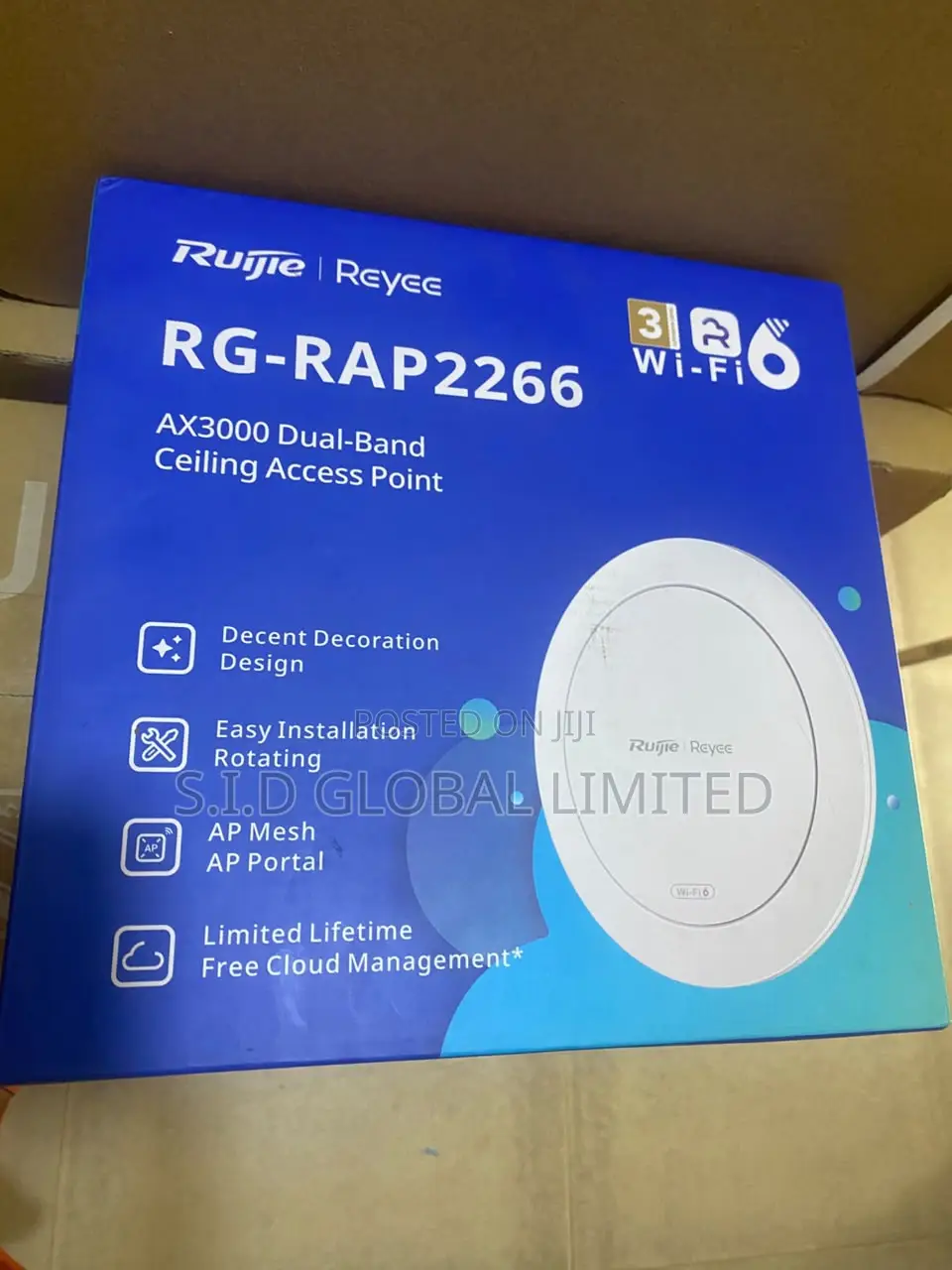 Rujie Rg-Rap2266 Easy Installation Rotating Access Point