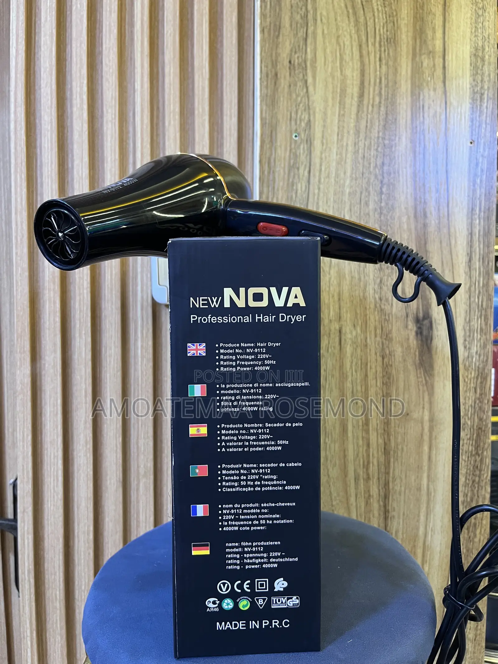 Hair Dryer 400 Watts