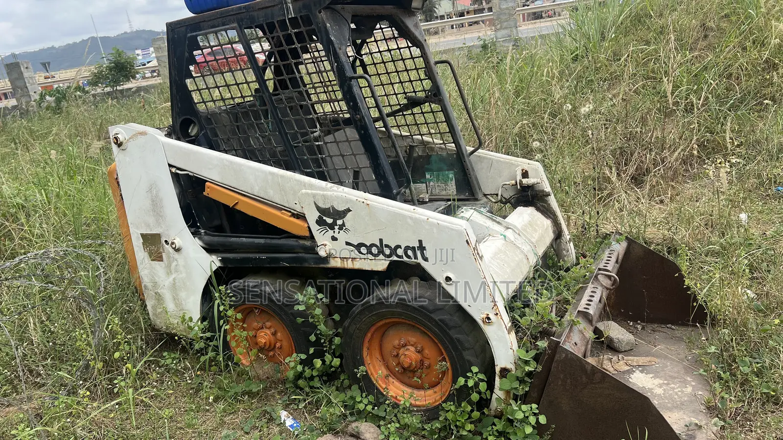 Used Bobcat Skid Steer Loader With Bucket