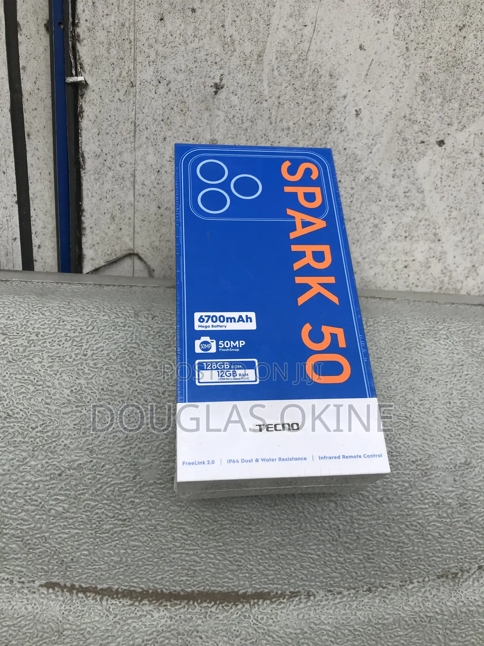 New Tecno Spark 50 128 GB Black