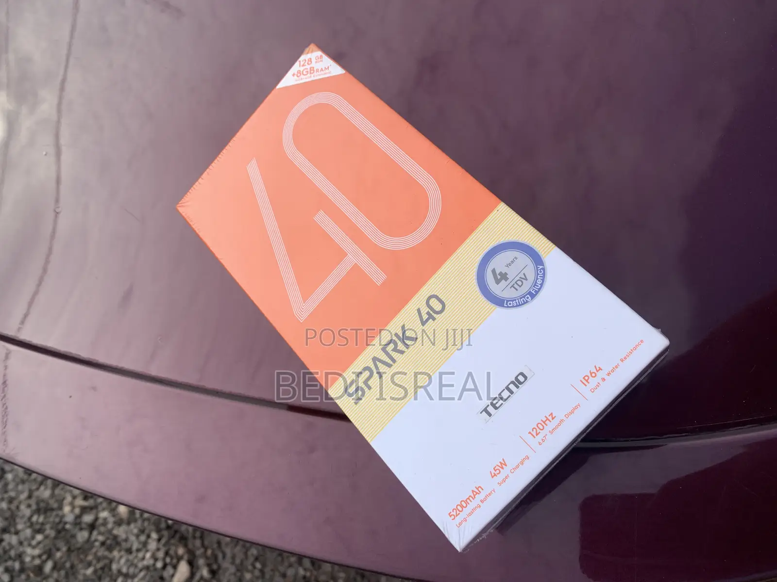 New Tecno Spark 40 256 GB Orange