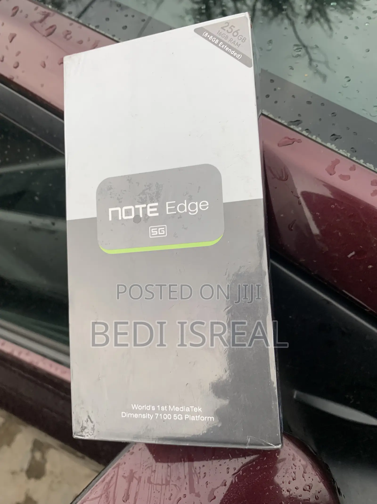 New Infinix Note Edge 256 GB Black