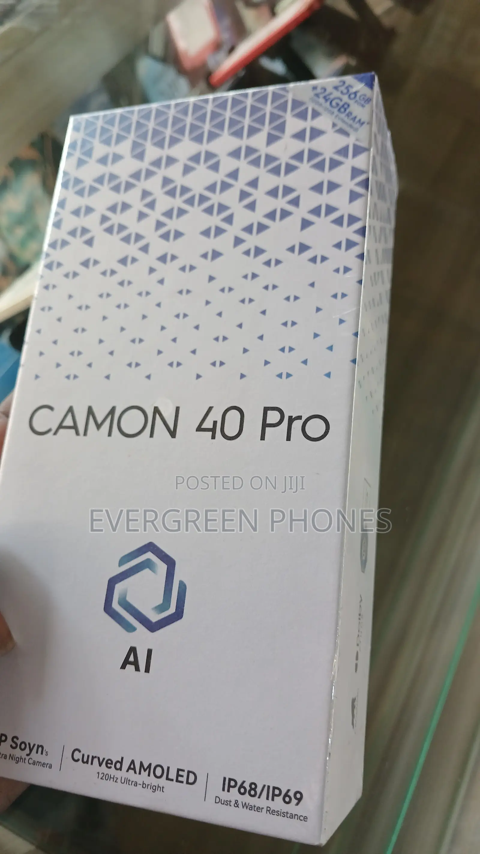 New Tecno Camon 40 Pro 5G 256 GB Black