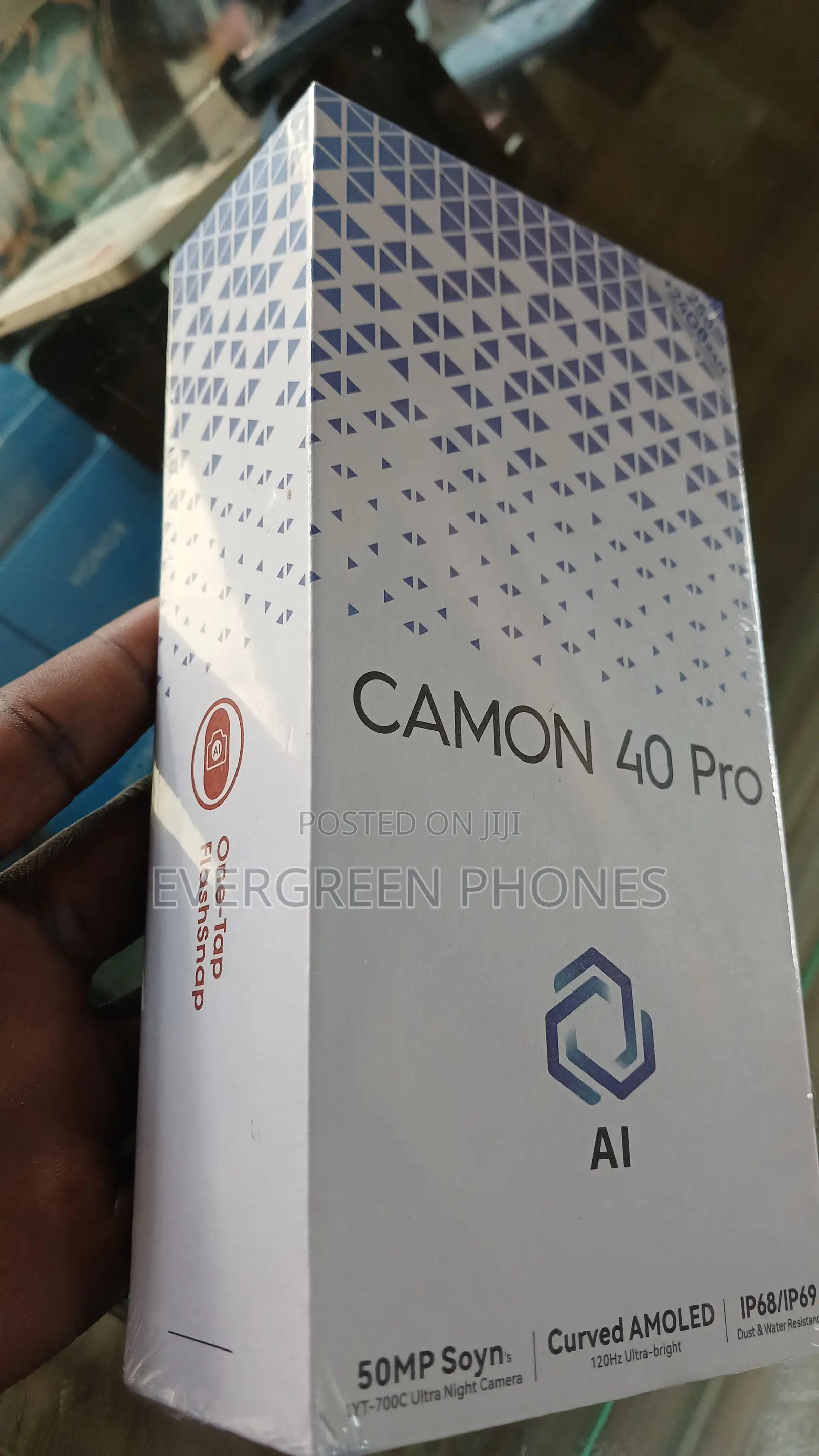 New Tecno Camon 40 Pro 5G 256 GB Black
