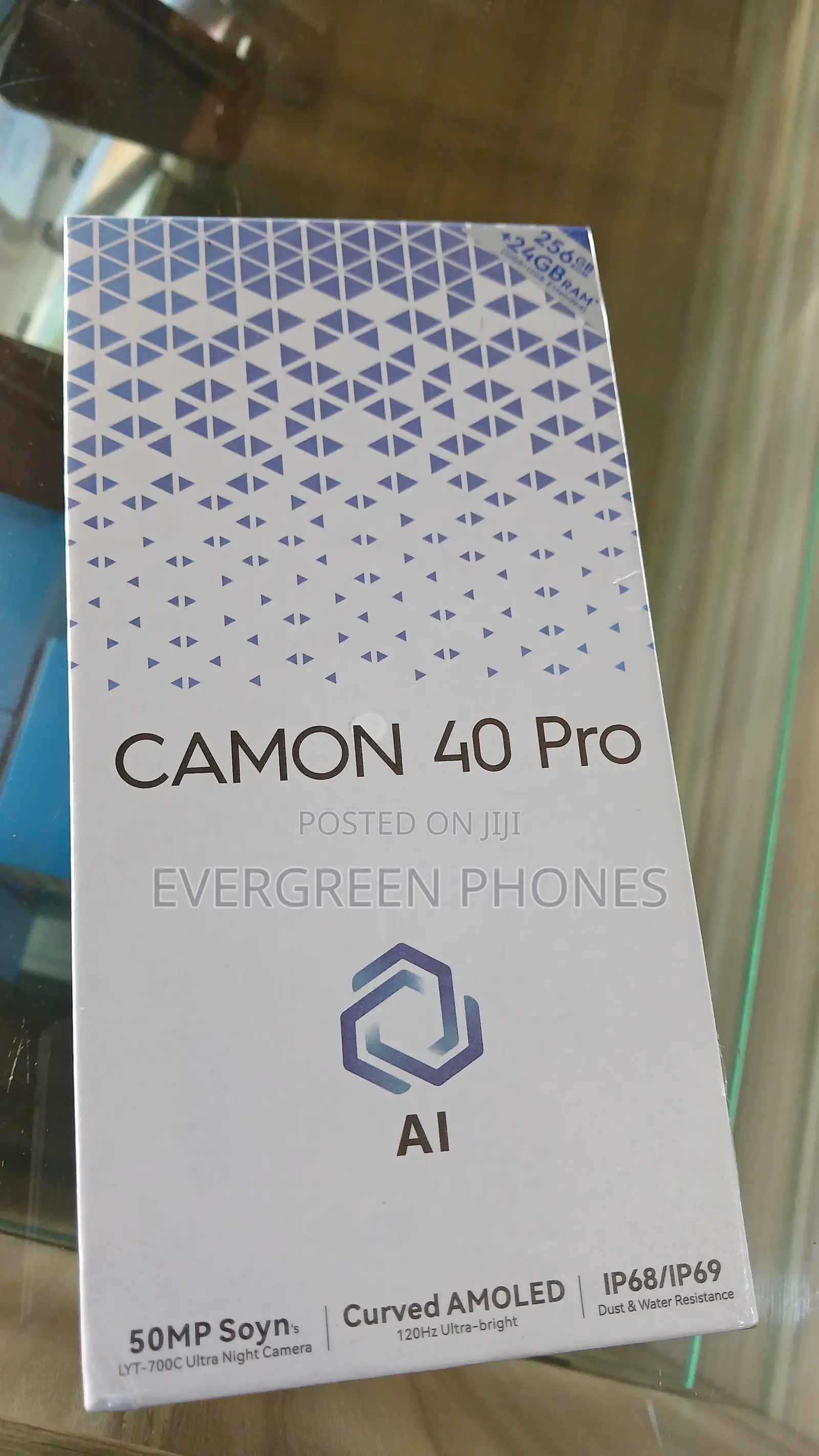New Tecno Camon 40 Pro 5G 256 GB Black