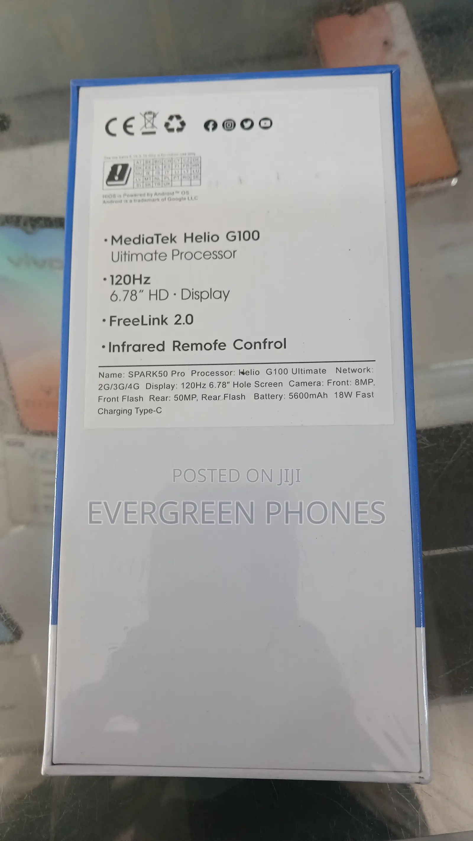 New Tecno Spark 50 Pro 256 GB Green