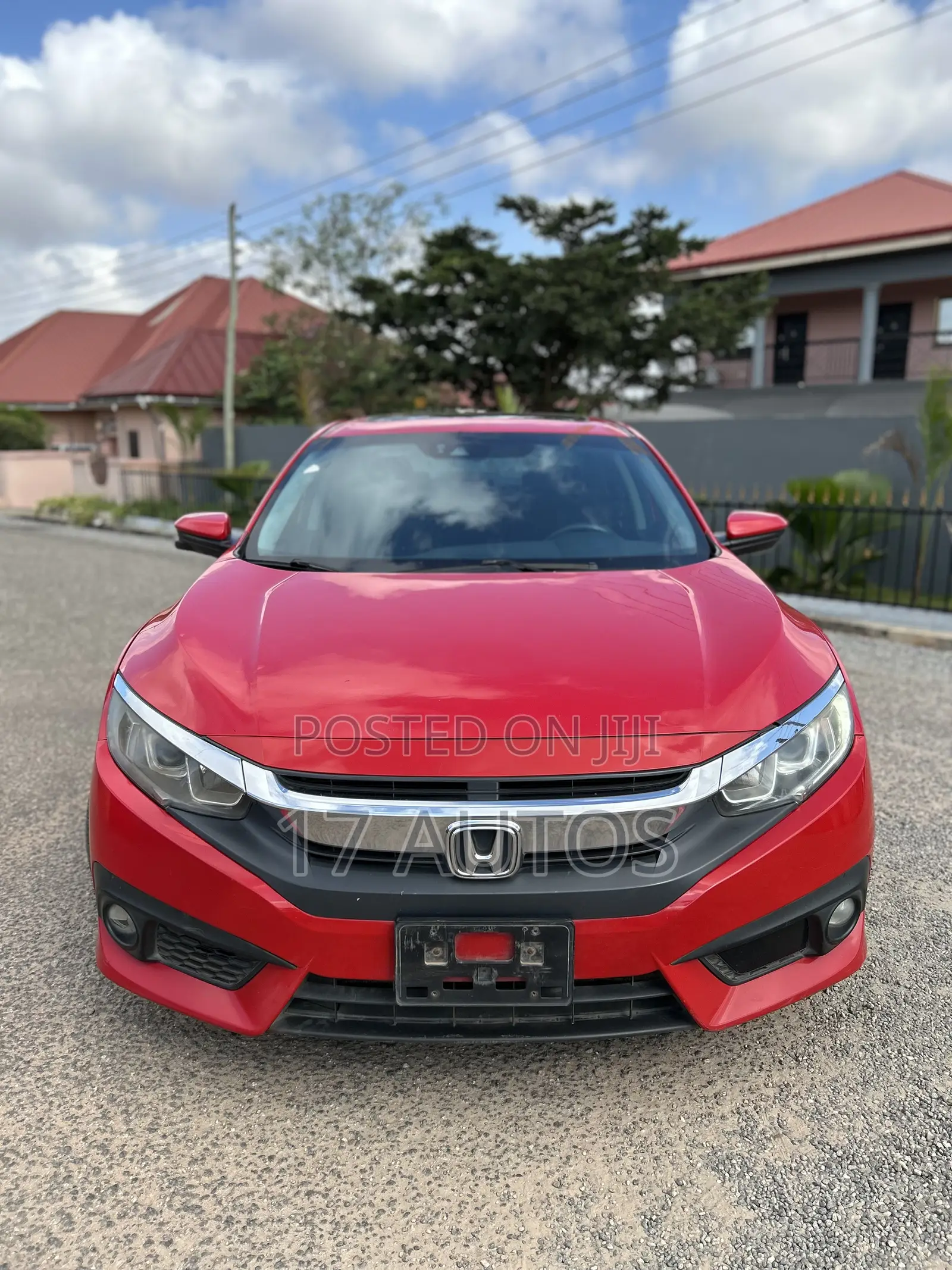 Honda Civic EX-L Sedan 2018 Red