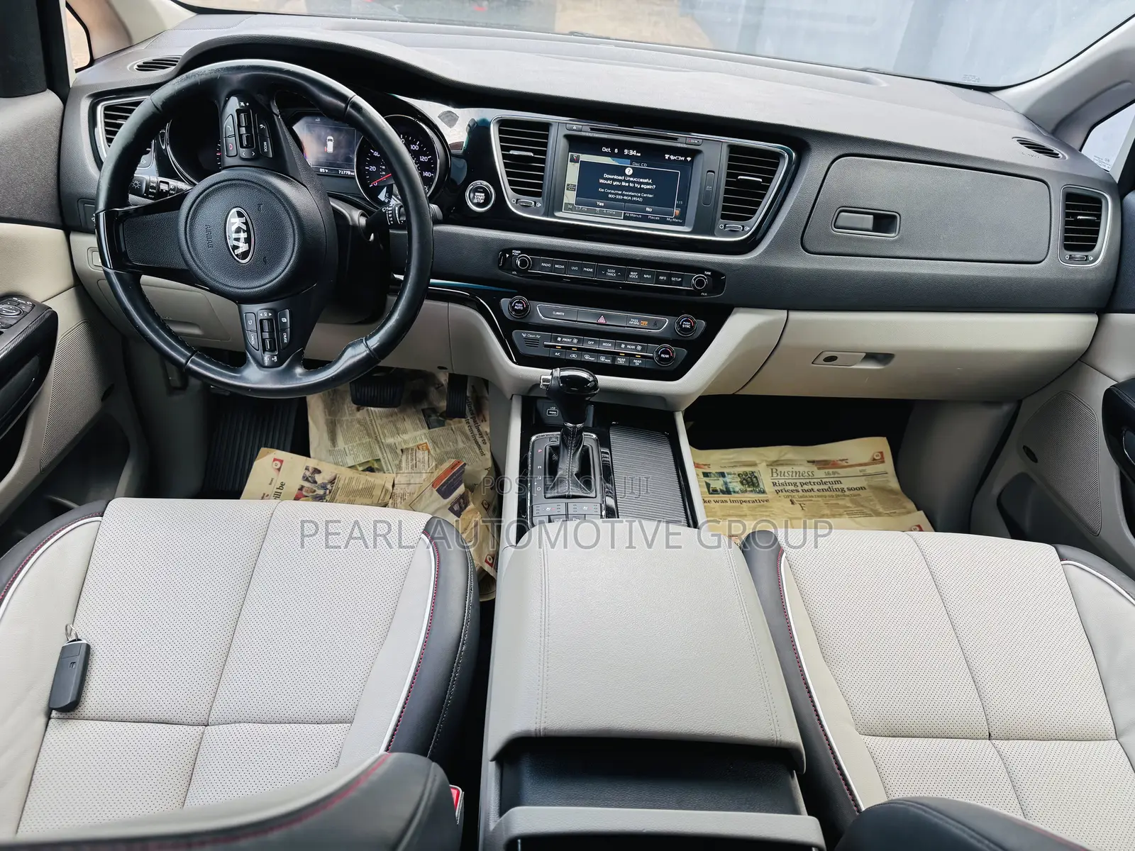 Kia Sedona SX 2016 Gray