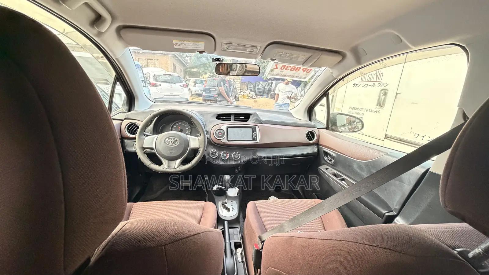 Toyota Vitz 1.3 AWD 3dr 2012 Brown