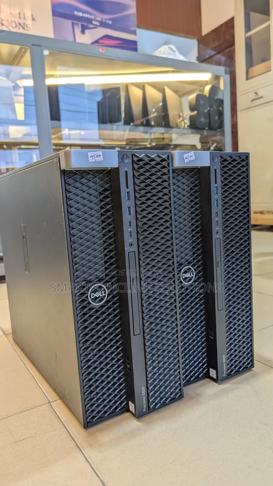 Desktop Computer Dell Precision 5820 16GB Intel Xeon SSD 256GB