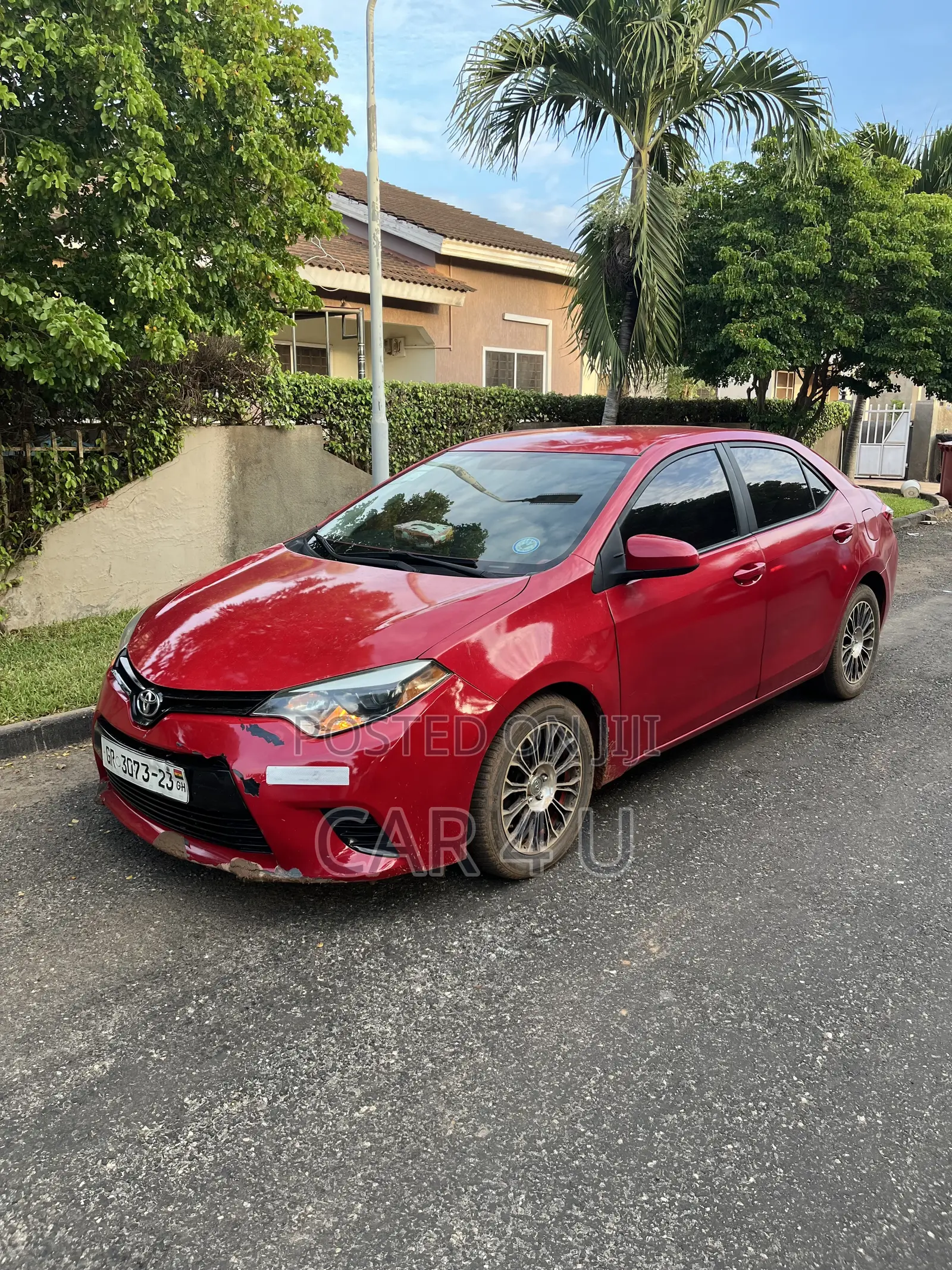 Toyota Corolla LE 4dr Sedan (1.8L 4cyl CVT) 2015 Red