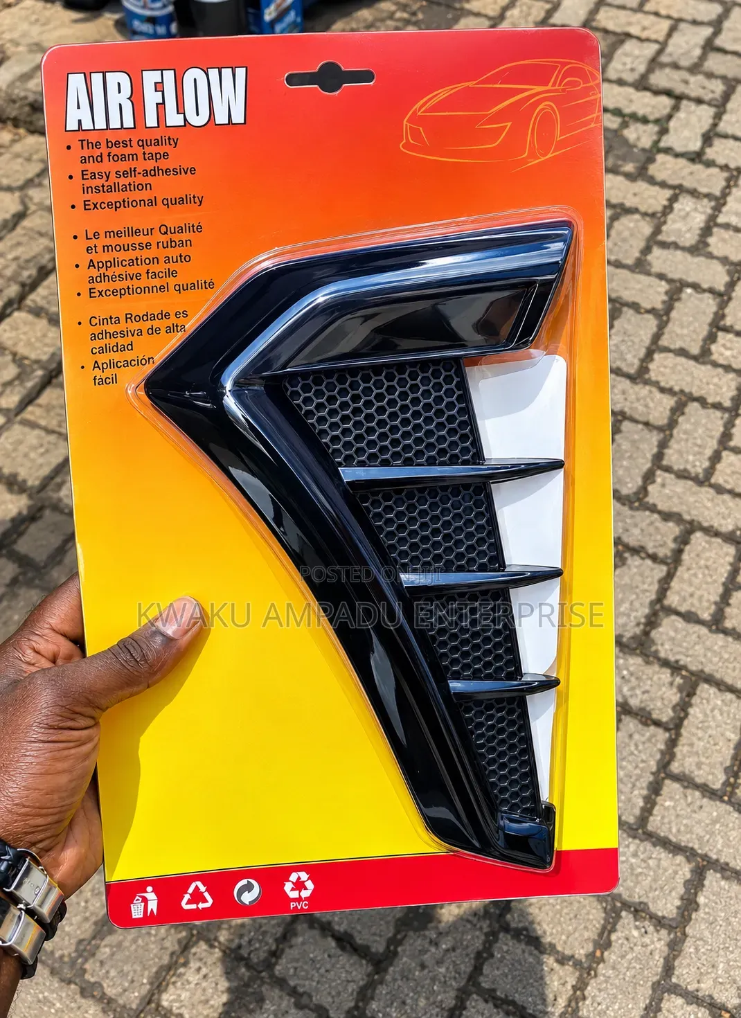 Car Air Flow Fender Vent –Universal Sporty Design