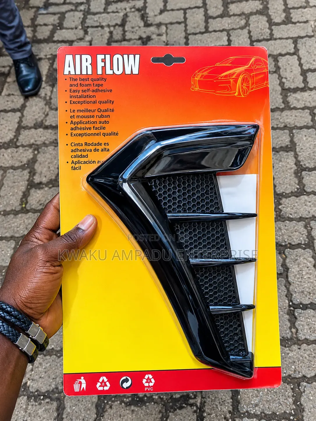 Car Air Flow Fender Vent –Universal Sporty Design