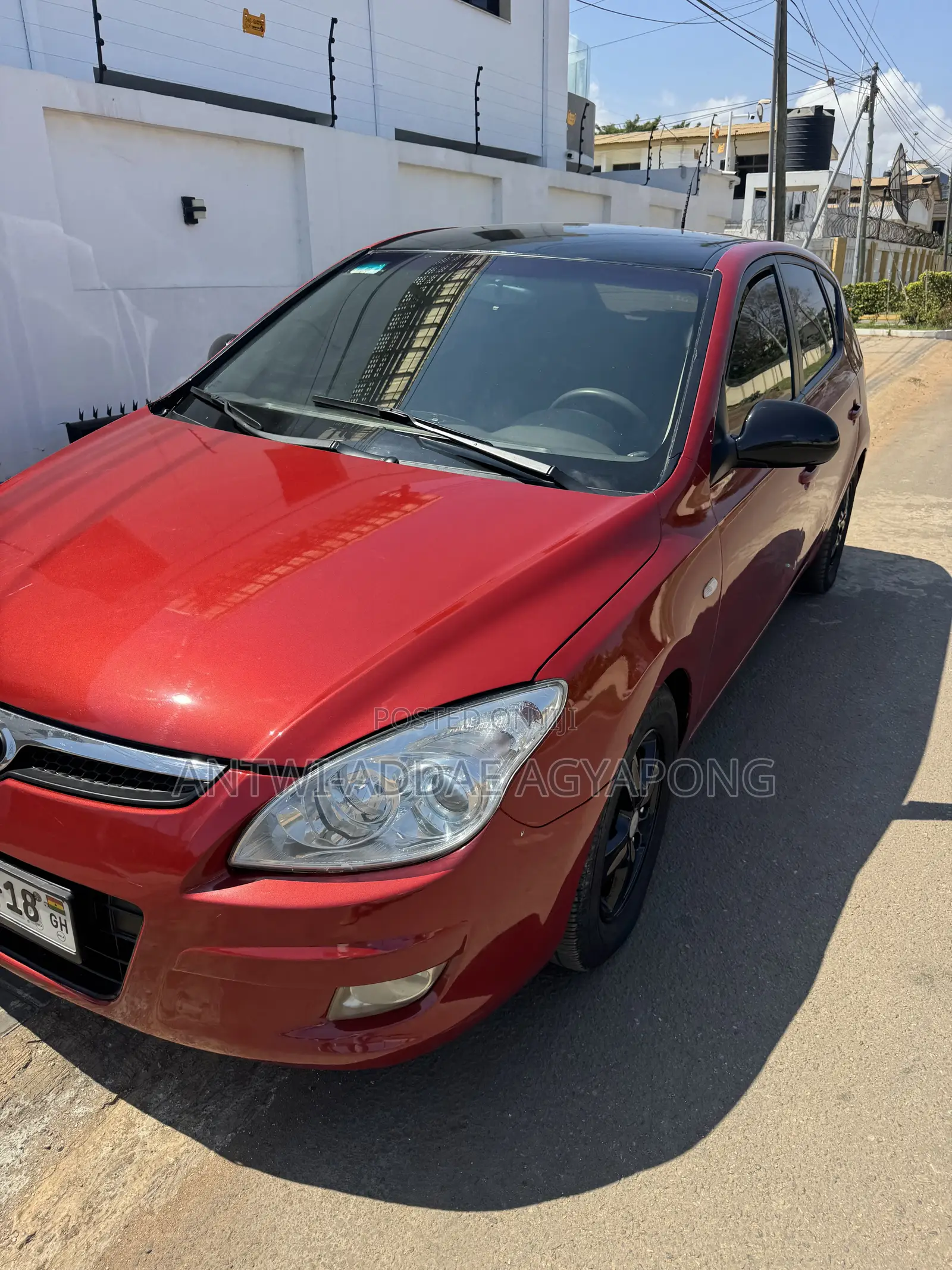 Hyundai i30 1.6 2008 Red
