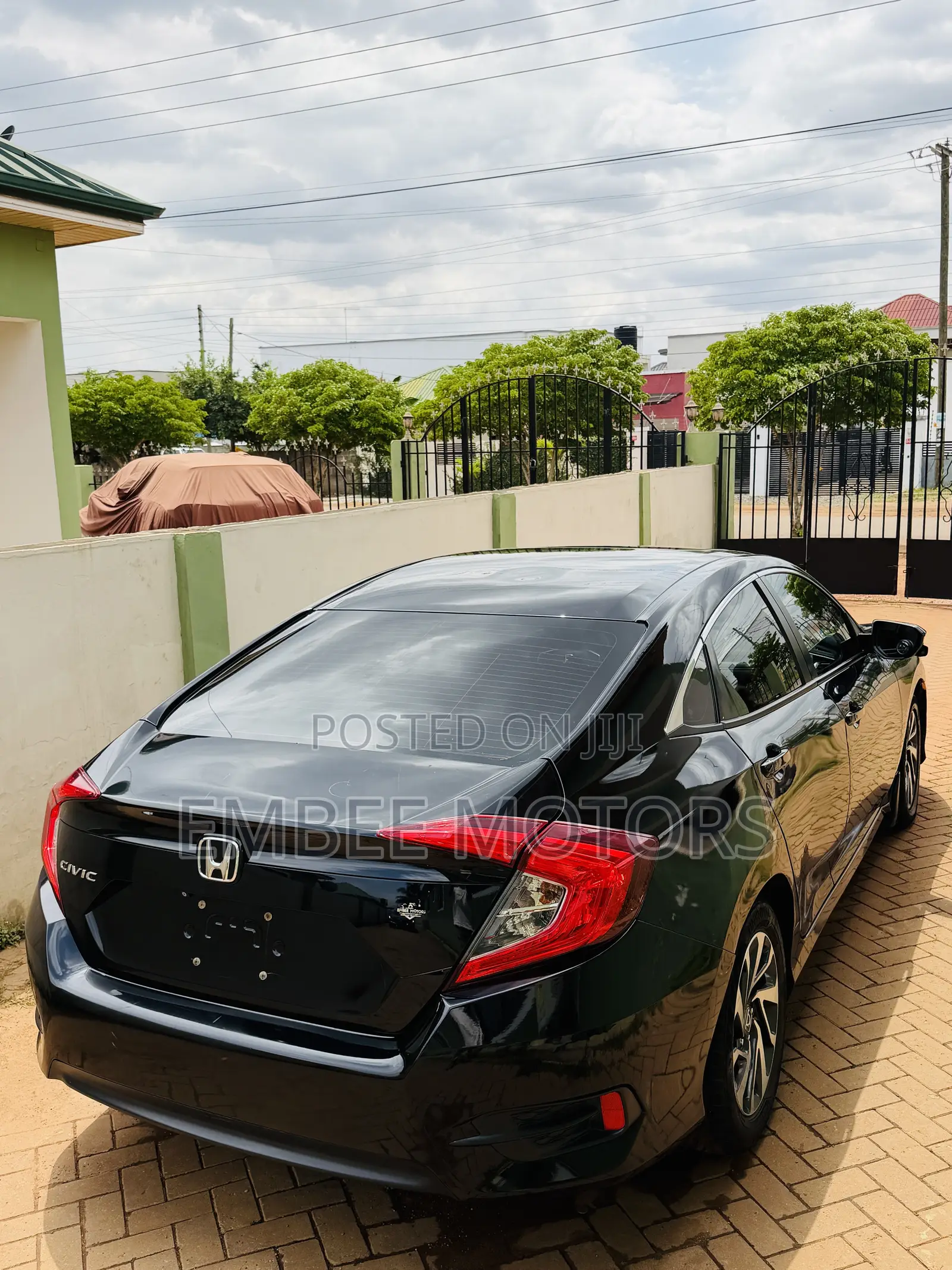 Honda Civic EX 4dr Sedan (2.0L 4cyl) 2017 Black